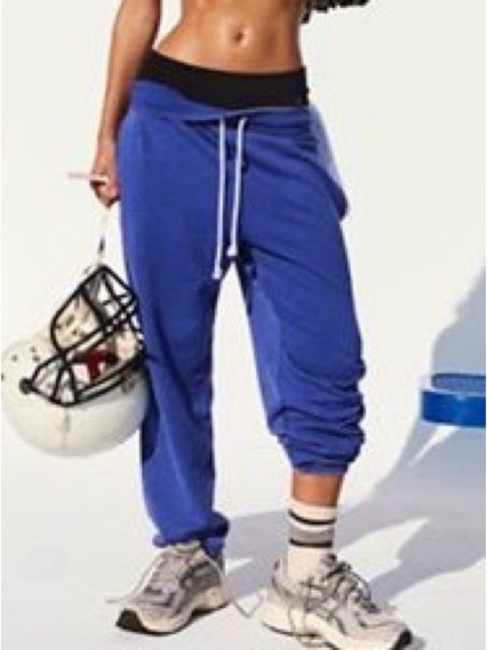 Free People Playbook jogger size medium color ultra indigo